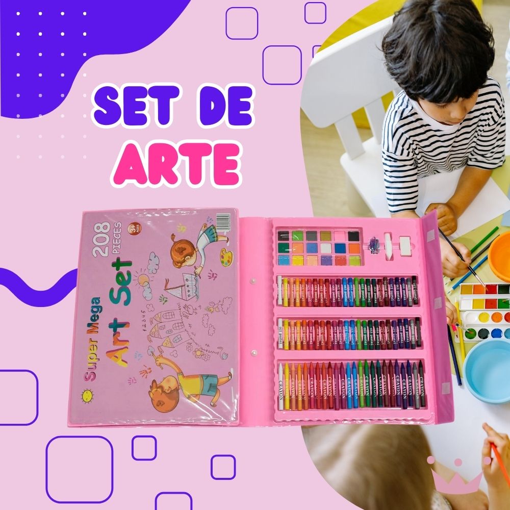 Set de Dibujo ColorArte - Ideal para compartir momentos creativos en familia