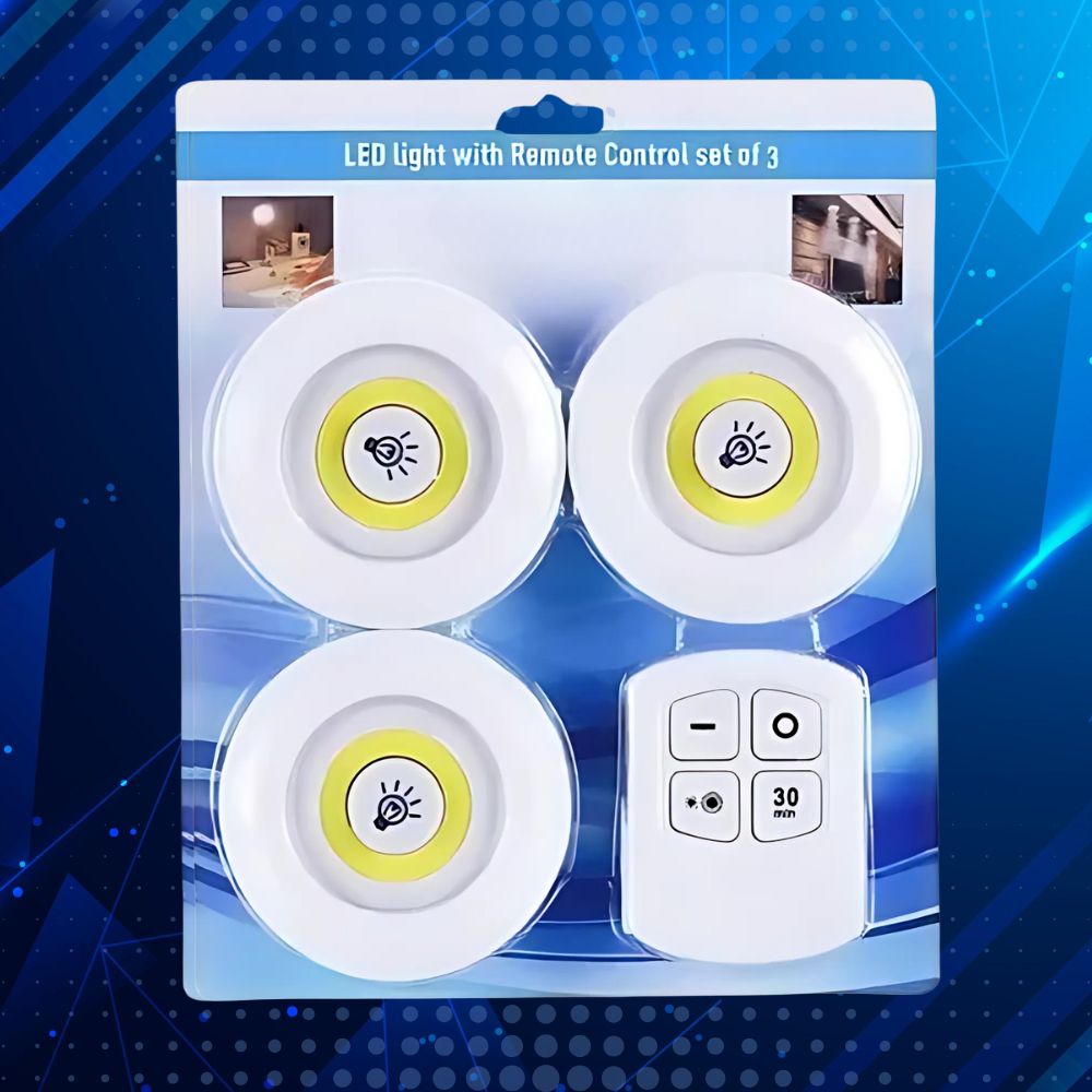 Set de 3 Spots LED