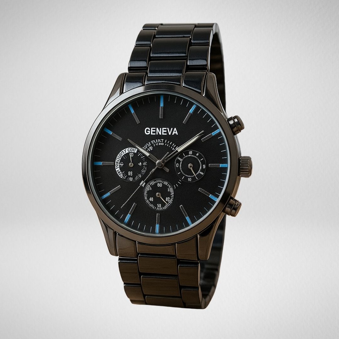Reloj Negro Elegante