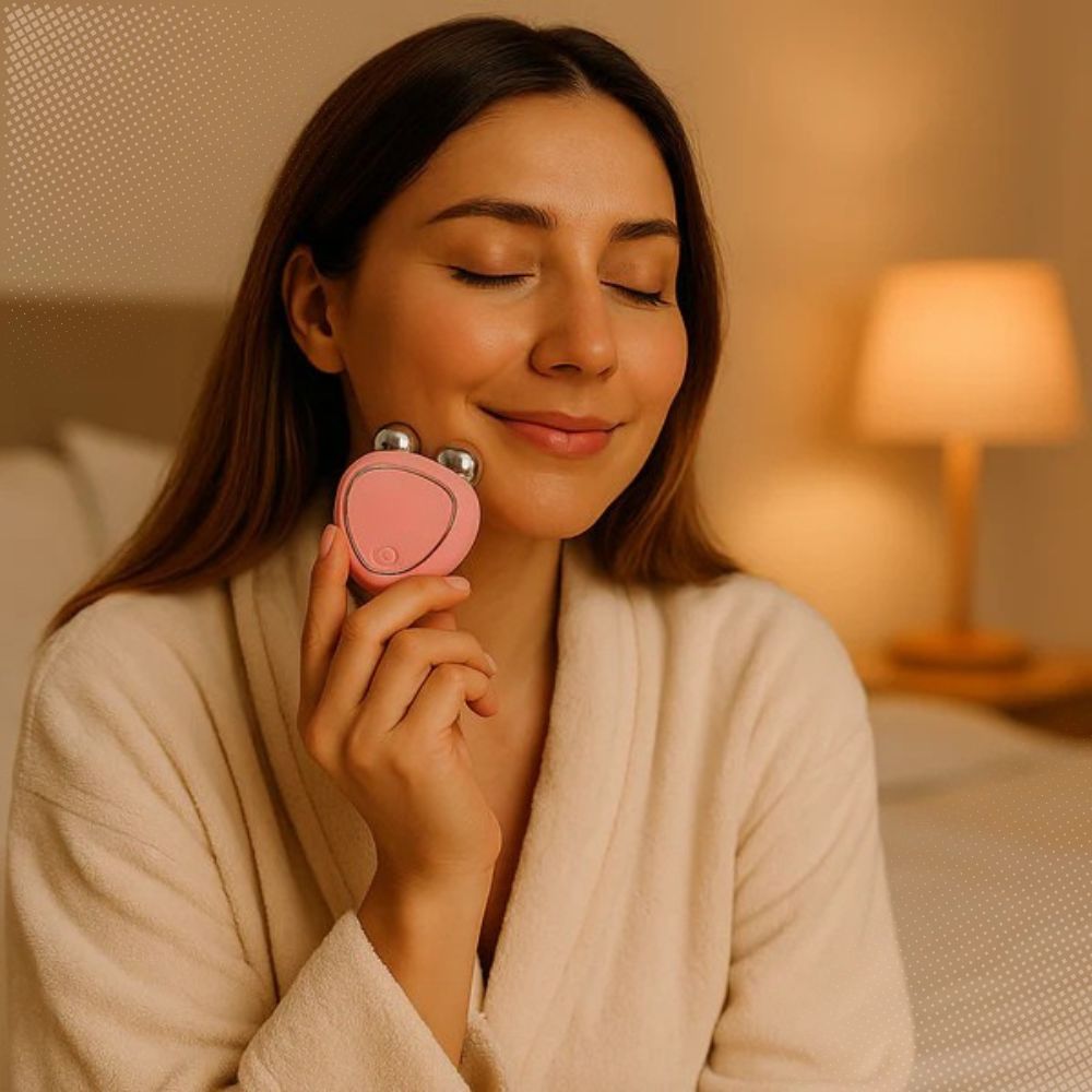 Masajeador para Rejuvenecimiento Facial - Tecnología con Microcorriente