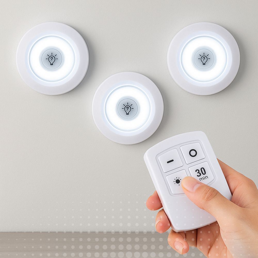 Set de 3 Spots LED