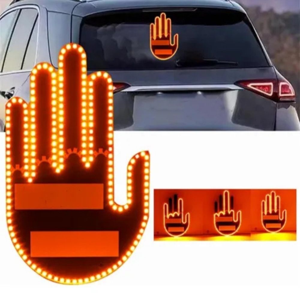 MANO DE LED PARA AUTO