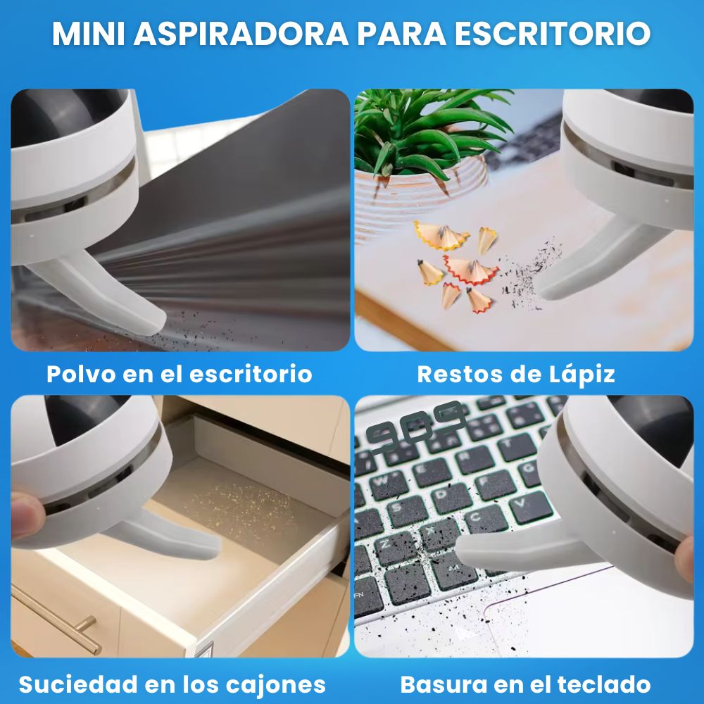 Mini Aspiradora de Escritorio