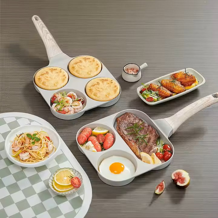 Sartén 4 en 1 - Cocina saludable y con sabor 💯🍳