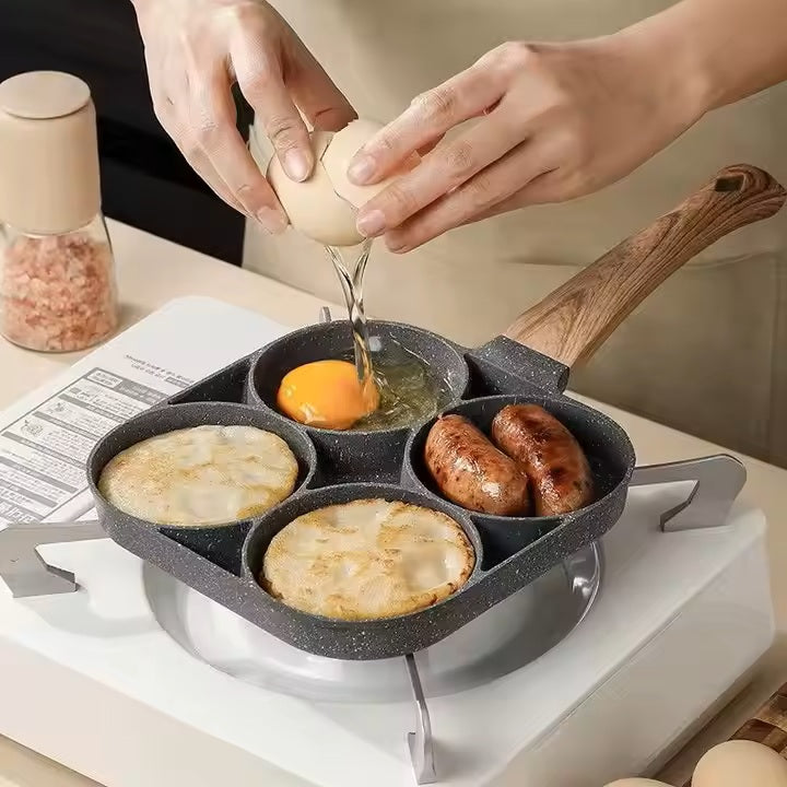 Sartén 4 en 1 - Cocina saludable y con sabor 💯🍳