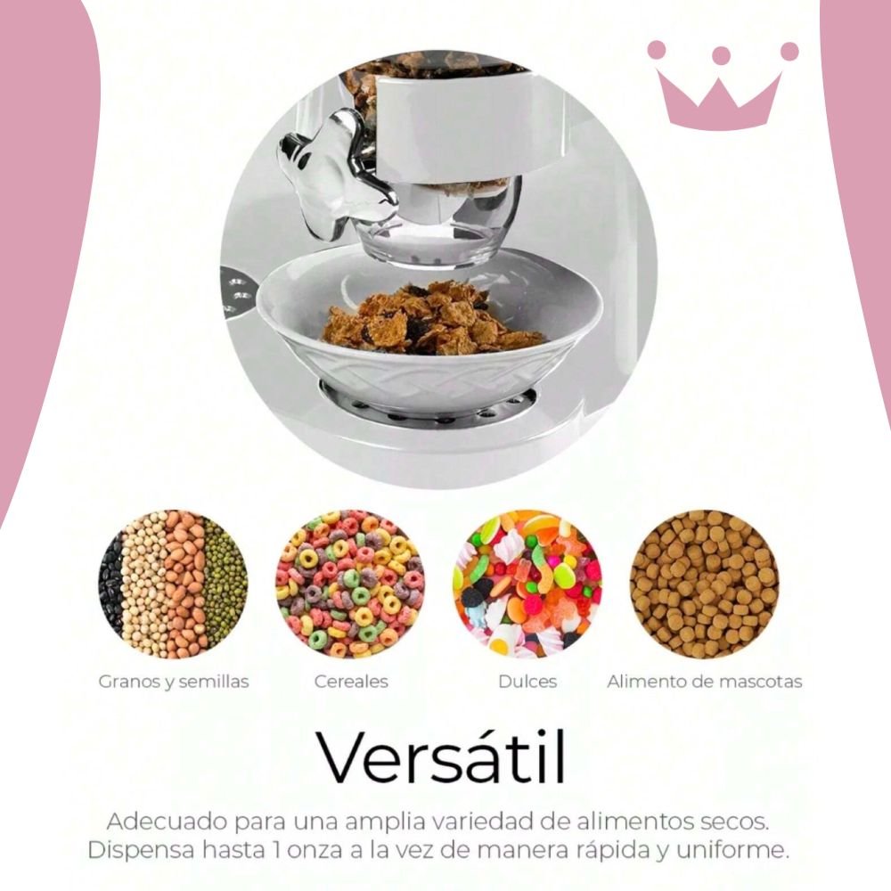 Dispensador de Cereal FlowBox - Gira, sirve y disfruta.