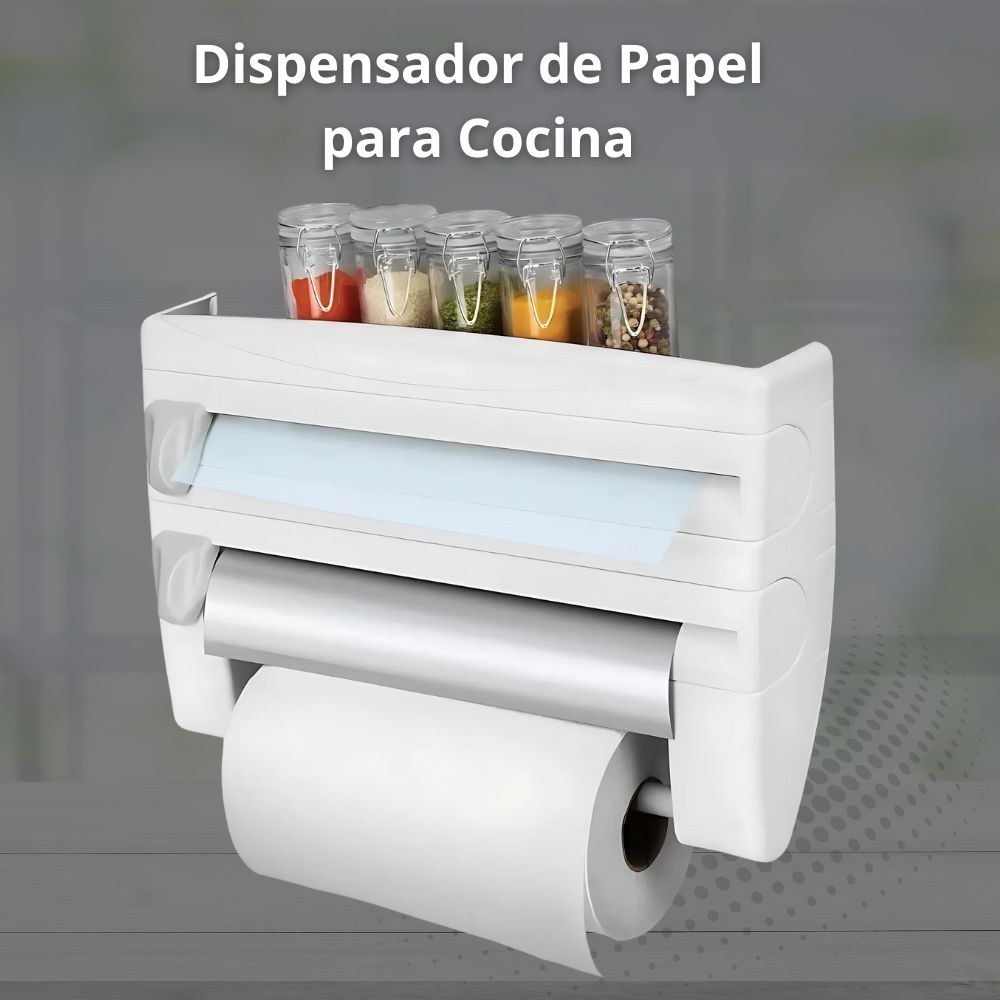 DISPENSADOR DE PAPEL PARA COCINA