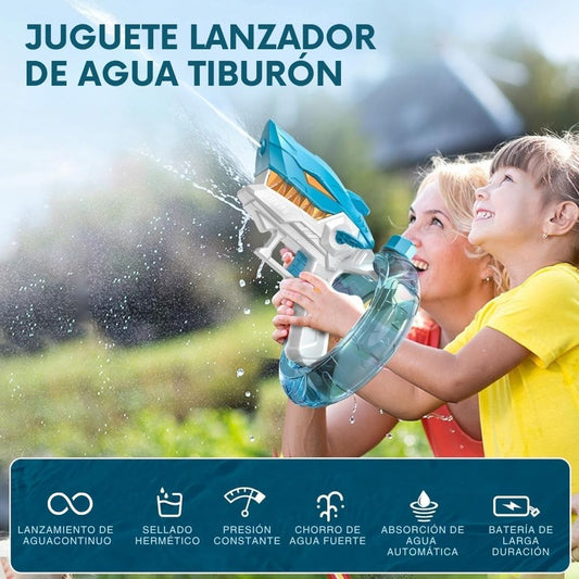 JUGUETE LANZADOR DE AGUA TIBURÓN
