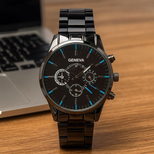 Reloj Negro Elegante
