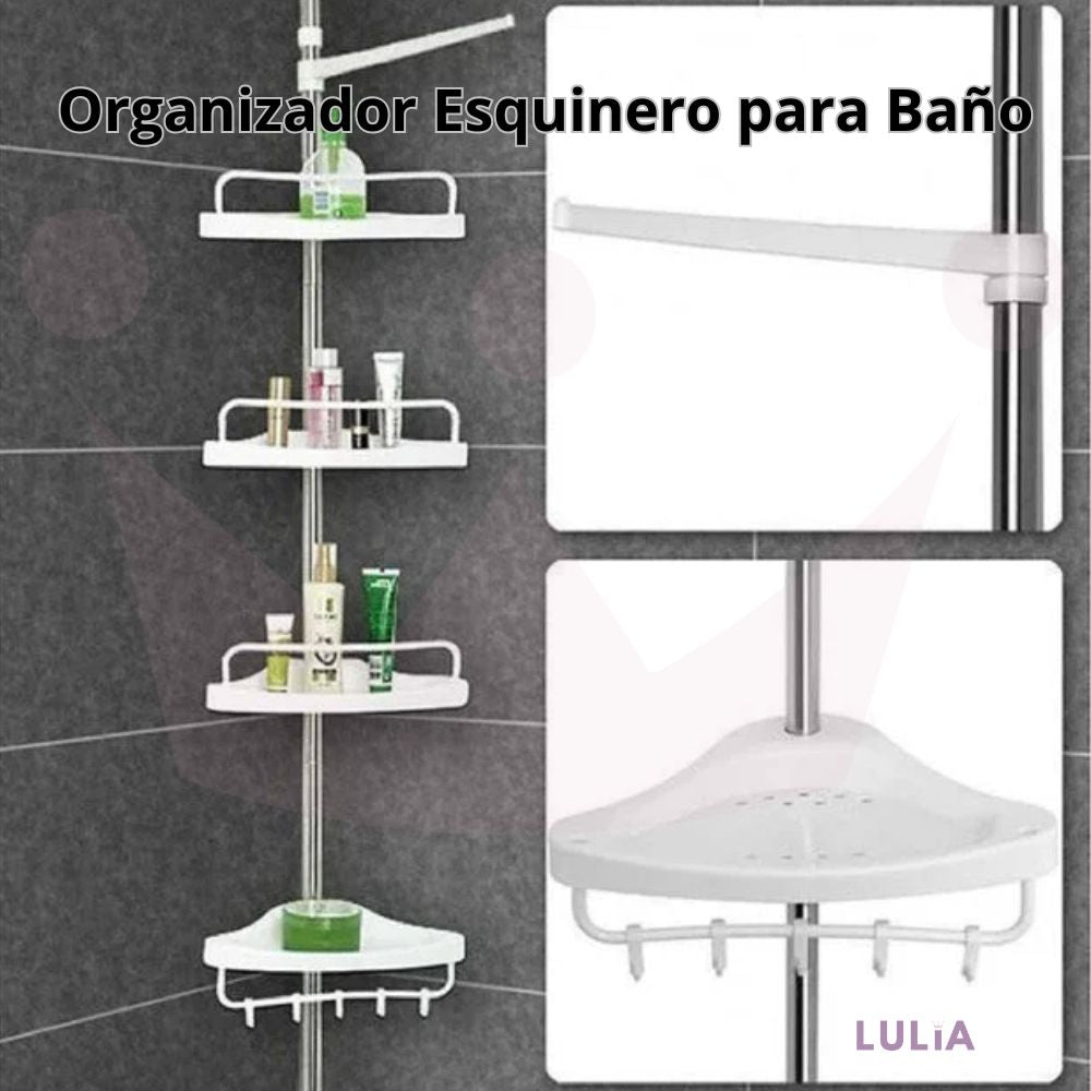 Organizador Esquinero para Baño
