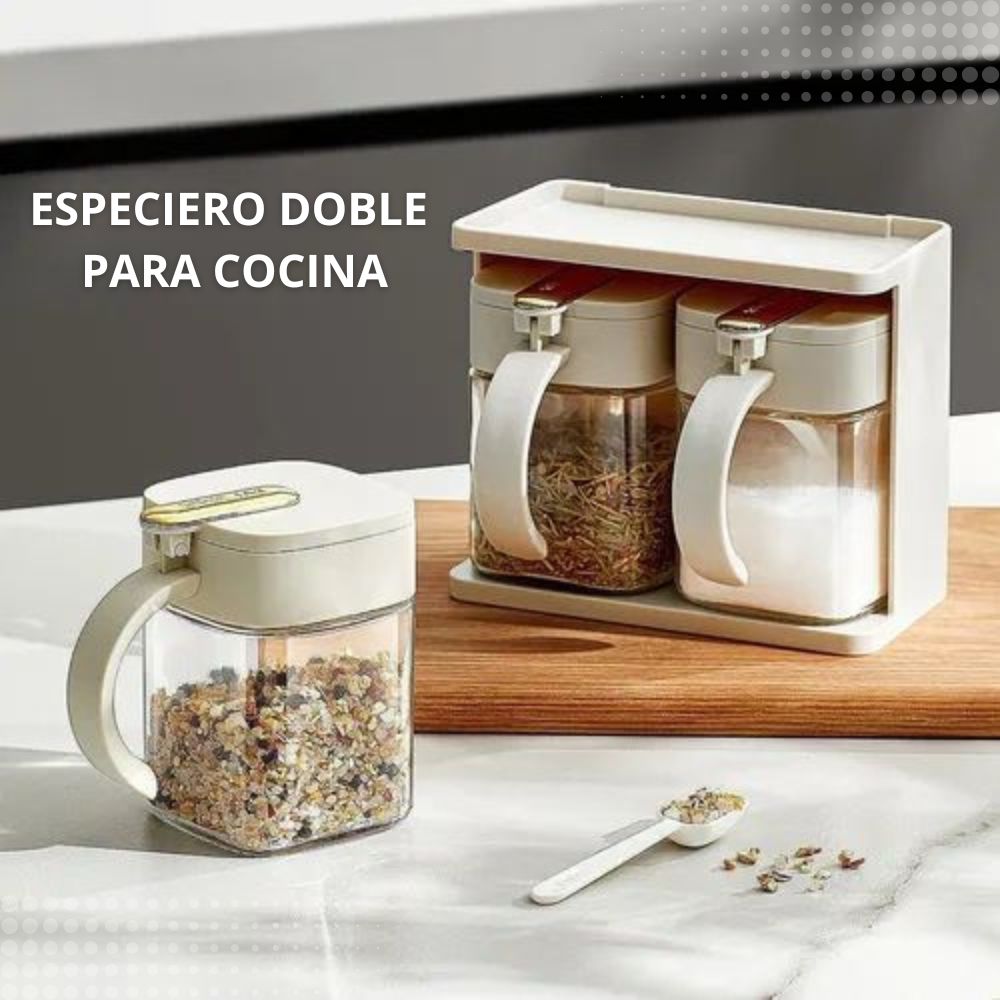 Especiero Doble Para Cocina