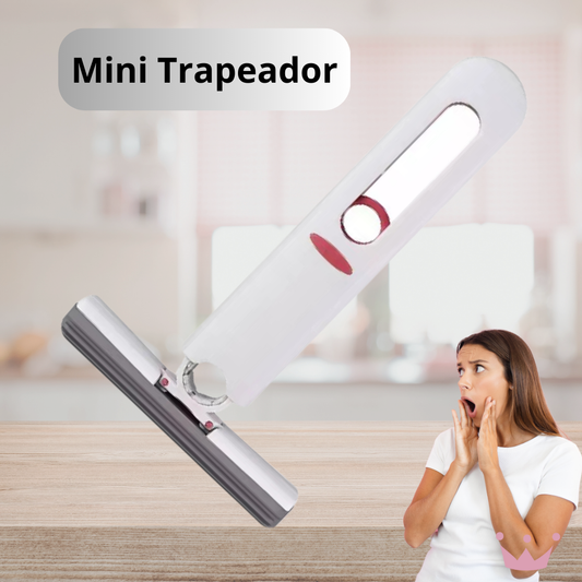 Mini Trapeador Moppy - Pequeño, práctico y funcional.