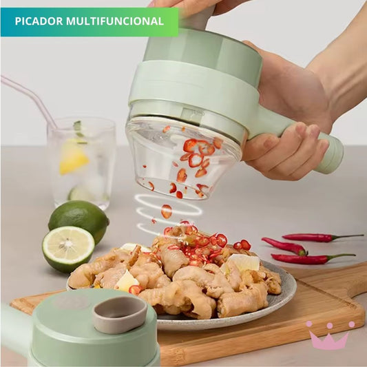 Picador Eléctrico Multifuncional - Optimiza y cocina