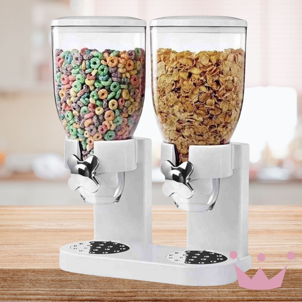 Dispensador de Cereal FlowBox - Gira, sirve y disfruta.