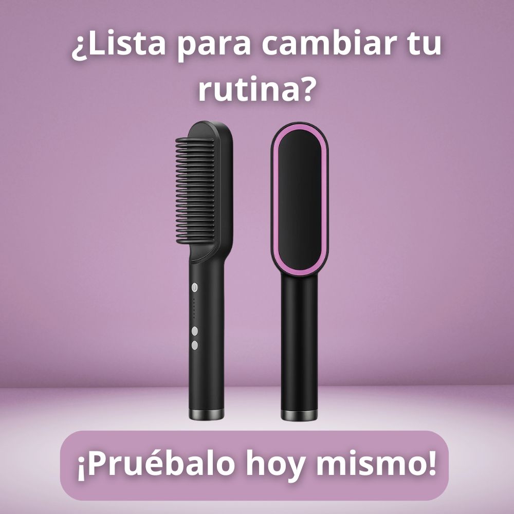 Cepillo Alisador 2 en 1