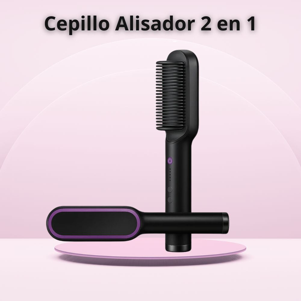 Cepillo Alisador 2 en 1