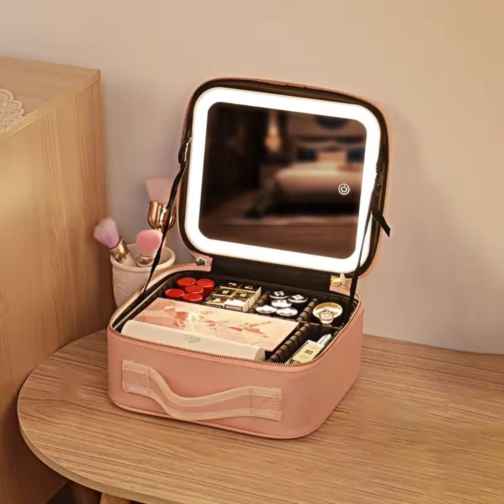 Neceser para Cosméticos con Luz LED