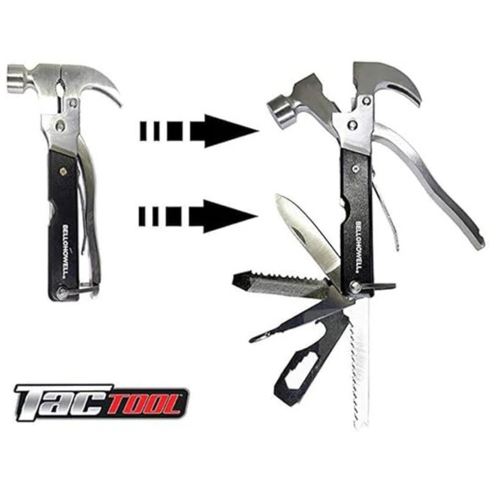 Martillo Multifuncional TAC TOOL - Una herramienta, 18 soluciones