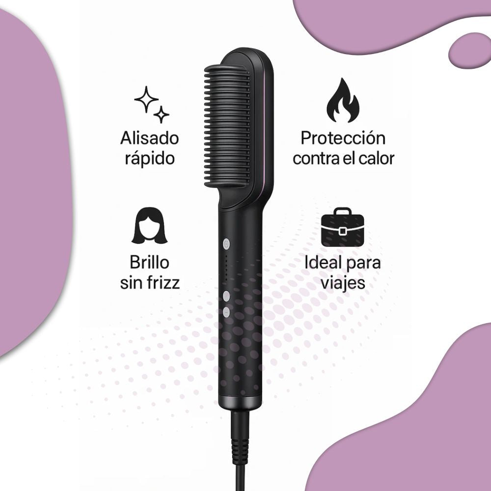 Cepillo Alisador 2 en 1