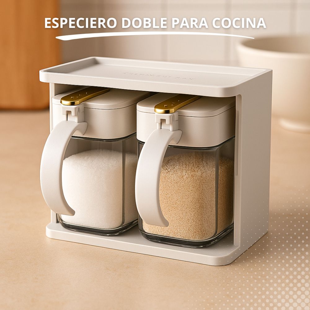 Especiero Doble Para Cocina