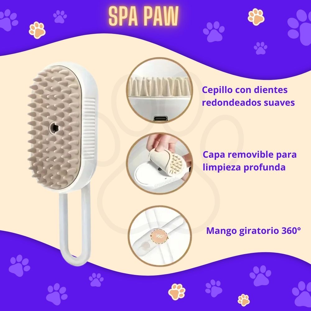 Cepillo de Vapor Spa PAW - Spa en Casa