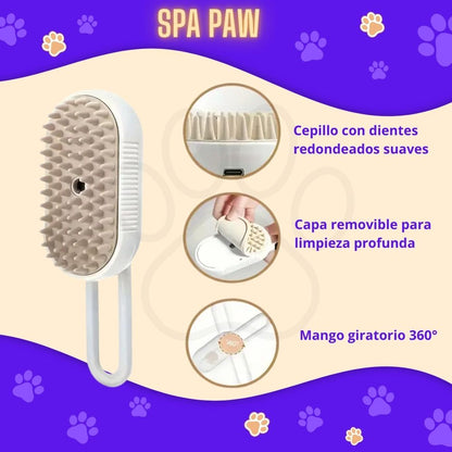 Cepillo de Vapor Spa PAW - Spa en Casa