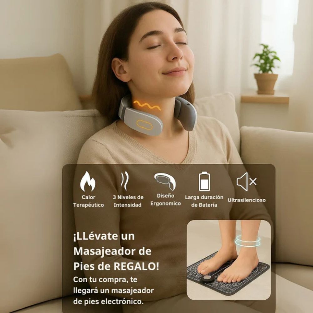 Masajeador de Cuello + Masajeador de Pies