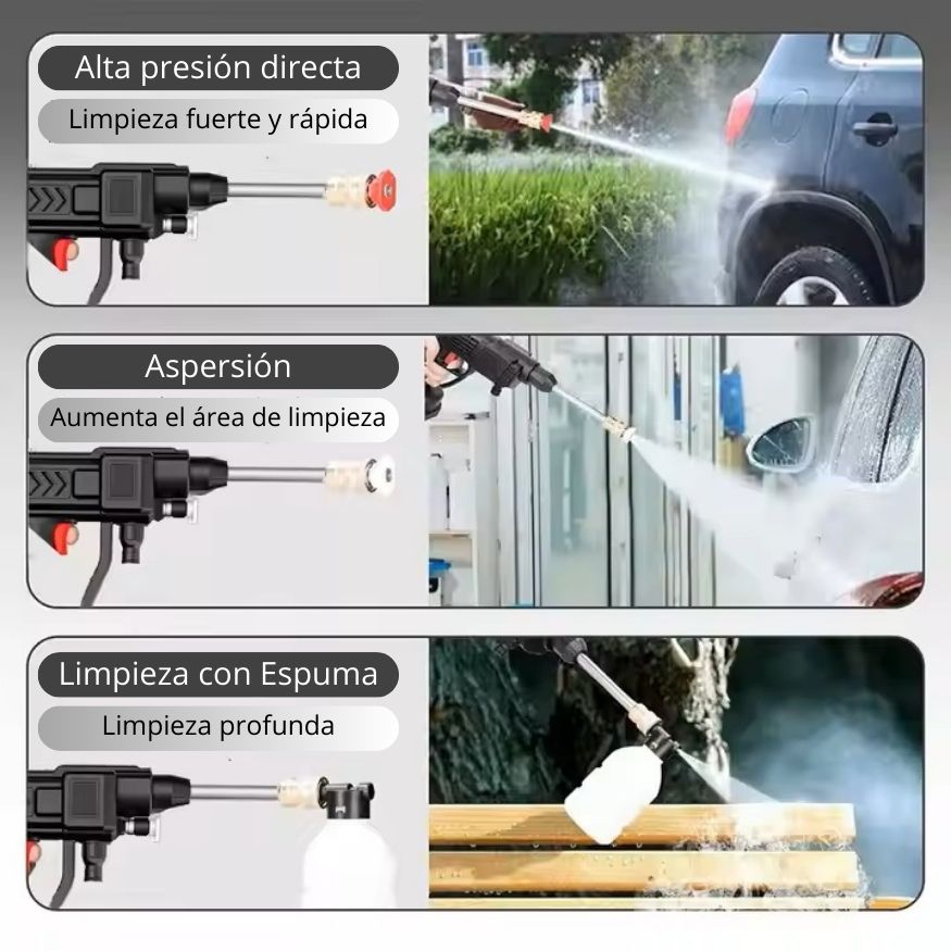 Aqua Power PRO - Hidro lavadora con 2 Baterías