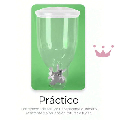 Dispensador de Cereal FlowBox - Gira, sirve y disfruta.