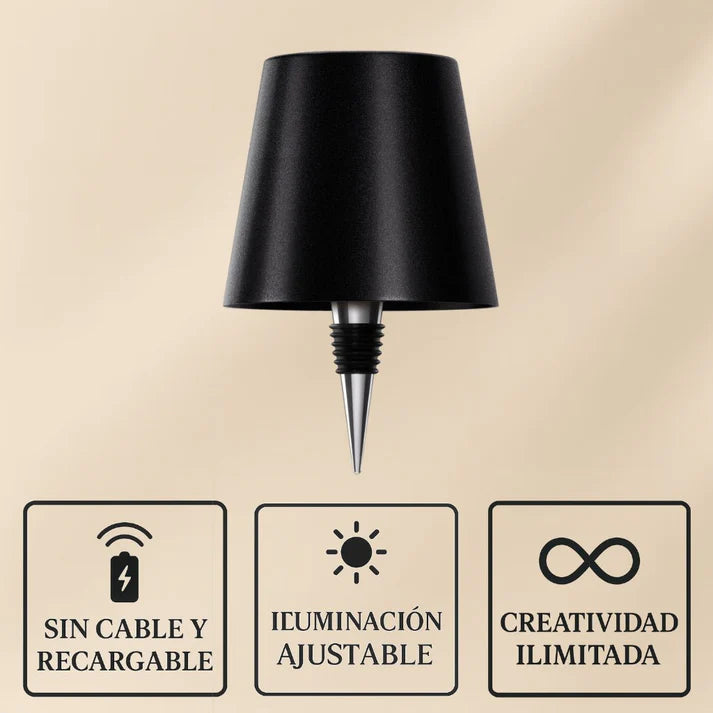 BOTLAMP - LÁMPARA DE BOTELLA INALÁMBRICA