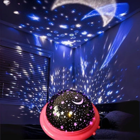 PROYECTOR DE LUNAS Y ESTRELLAS